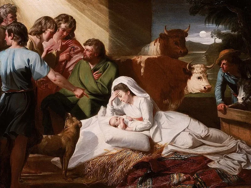 1738-John Singleton Copley - La natività - Museum of Fine Arts, Boston